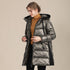 Women's Padded Nylon Bright Bread Hooded Winter Jacket - ROUTINE FASHION